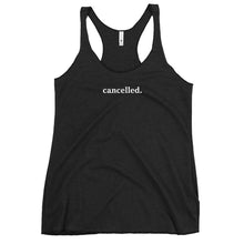 Load image into Gallery viewer, Cancelled Racerback Tank w/ Back Graphic
